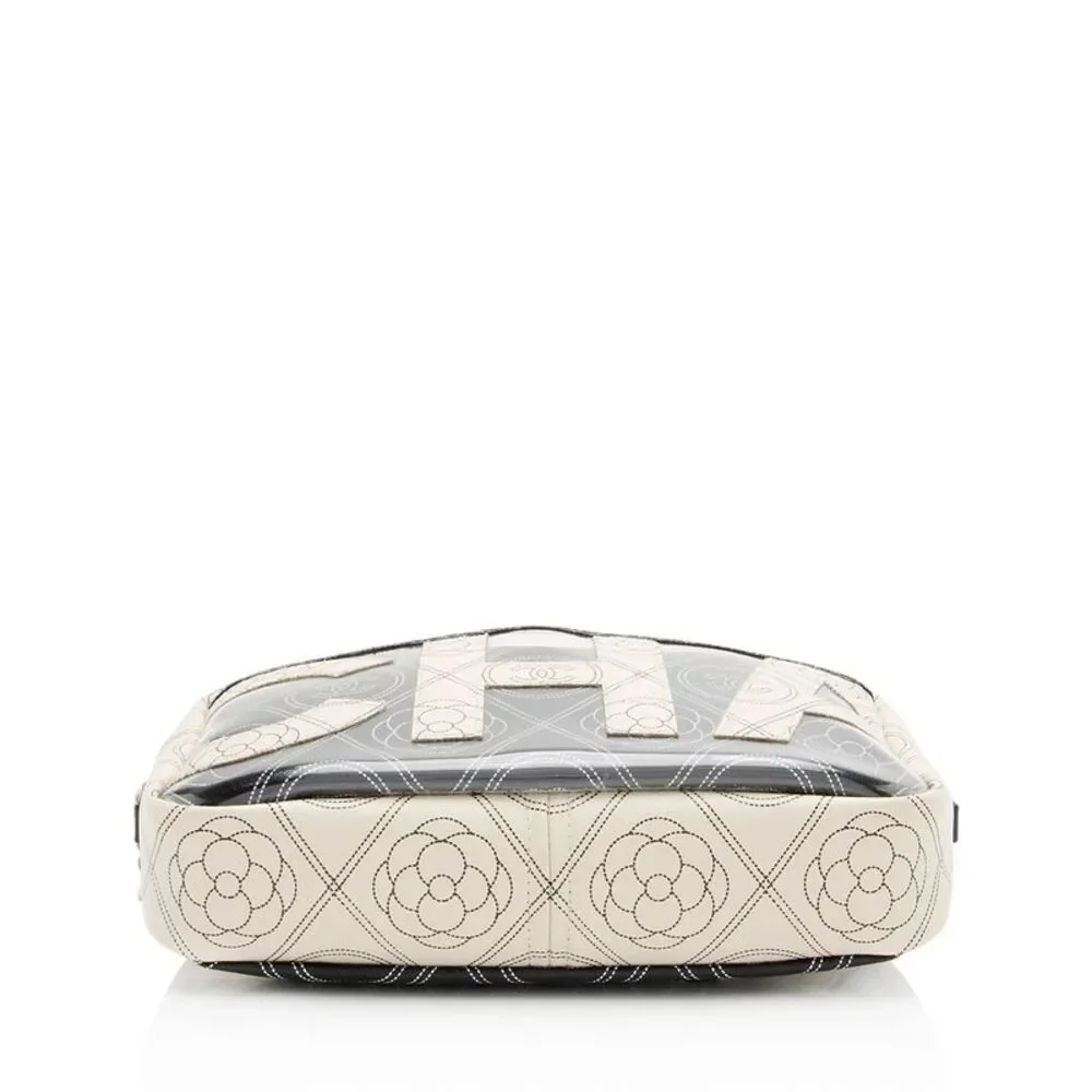 Chanel Coated Canvas Camellia Camera Bag - Picture 4 of 15